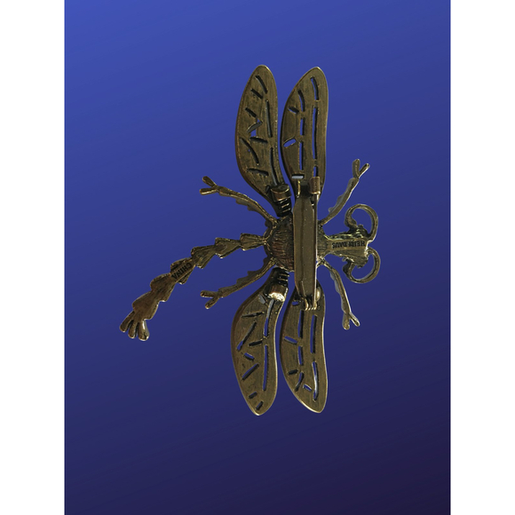 HEIDI DAUS “Trembling Brilliance” Dragonfly Pin Brooch, NWOB, Excellent - Picture 5 of 9